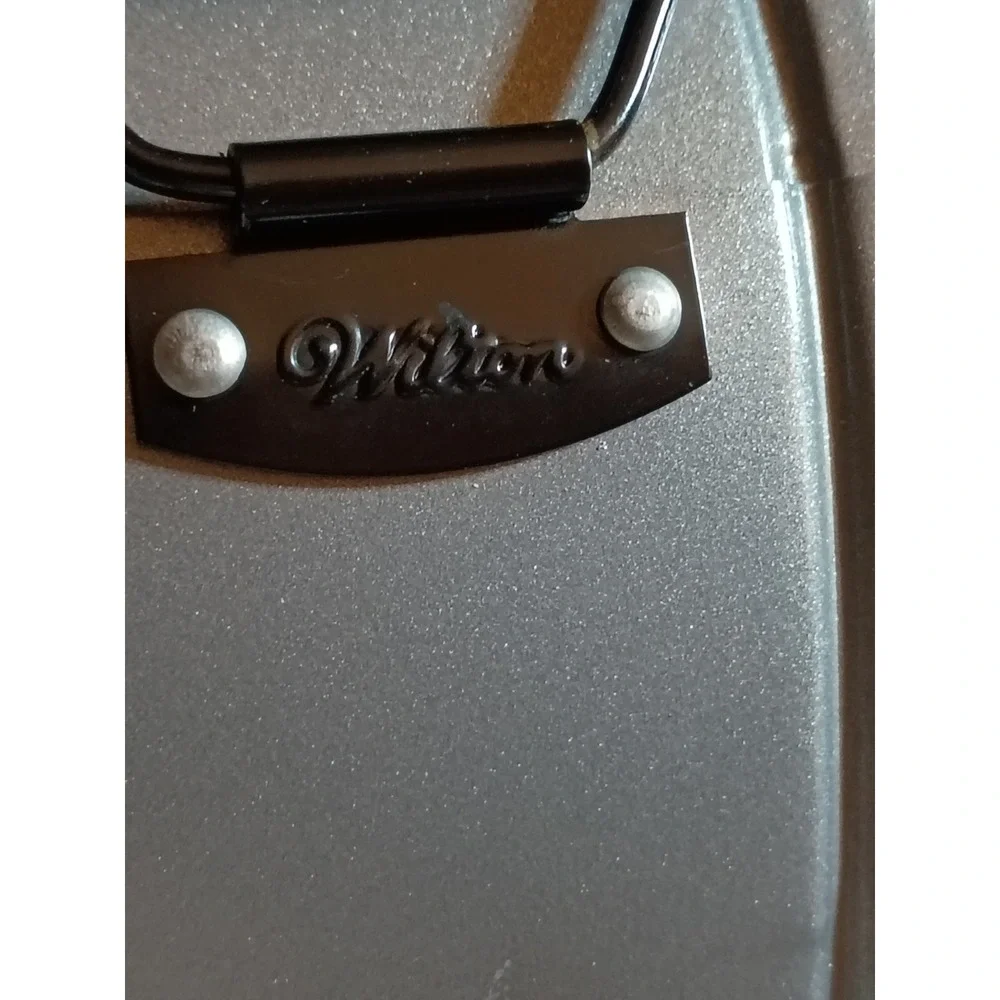 Wilton 9 Inch Springform Pan Non-Stick Textured Base Charcoal Gray Steel Pan